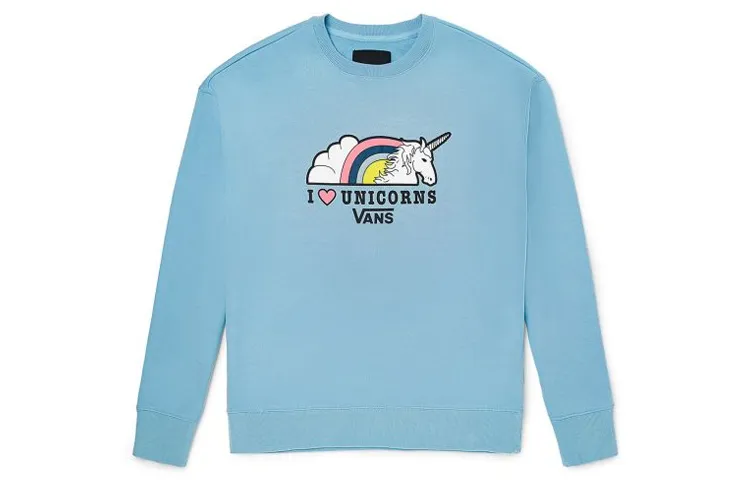 Vans Sweatshirt Unisex Haze Blue