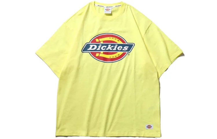 Dickies T Shirt Unisex Light Lemon