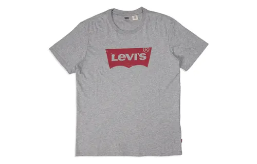 Levis T Shirts Men's Gray Crew Neck Moderate Straight Fit