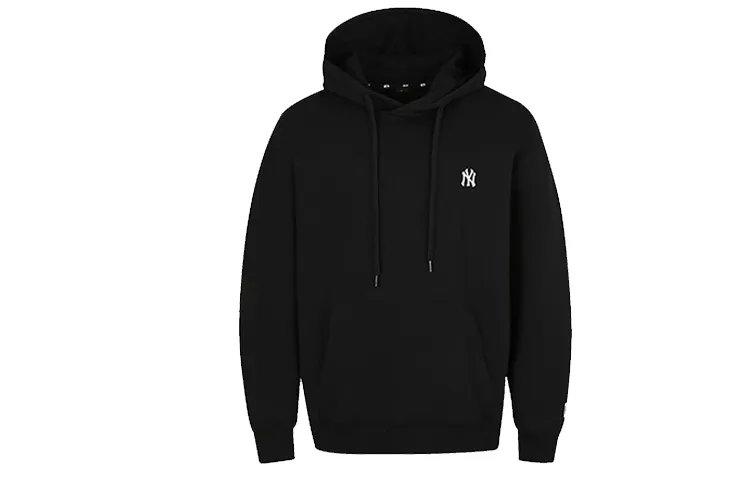 MLB Sweatshirts Unisex Black Hooded (Non-detachable) Moderate