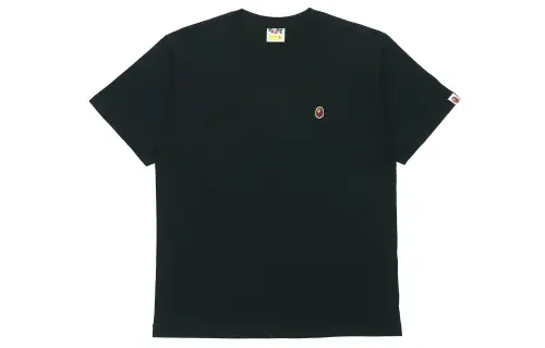 A BATHING APE Head Series T Shirt Unisex Black