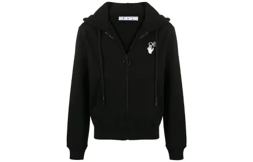 OFF WHITE Pascal Arrows Zip Up Sweatshirt
