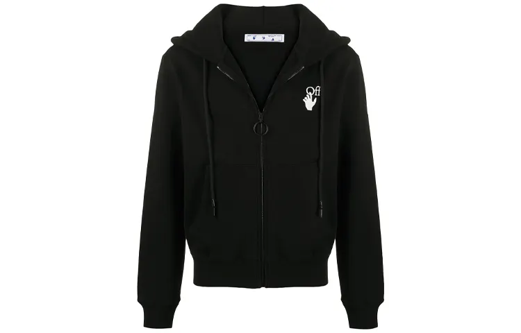 OFF WHITE Pascal Arrows Zip Up Sweatshirt