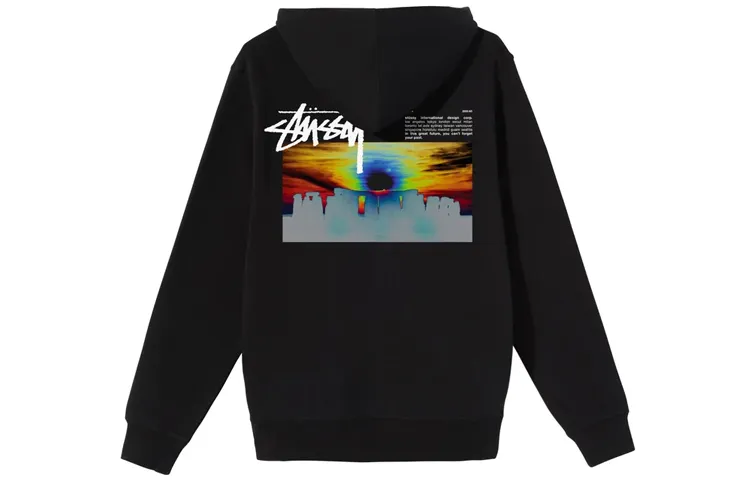 Stussy Sweatshirts Unisex Hooded Moderate Regular