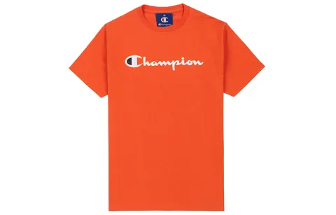 Champion T Shirt US Version Unisex Orange