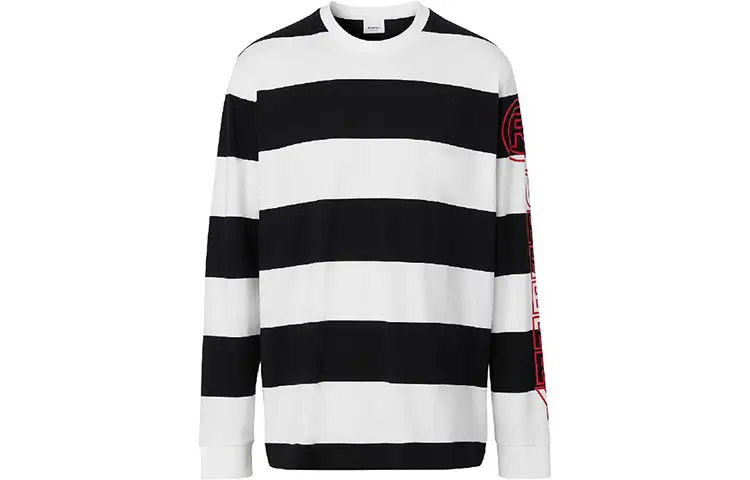 Burberry T Shirt Men's Black White