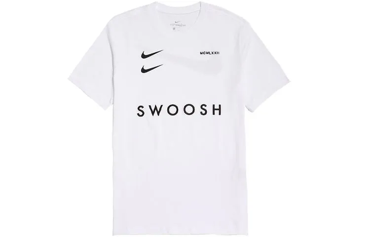 Nike T-Shirts Men's Crew Neck Moderate Straight Fit