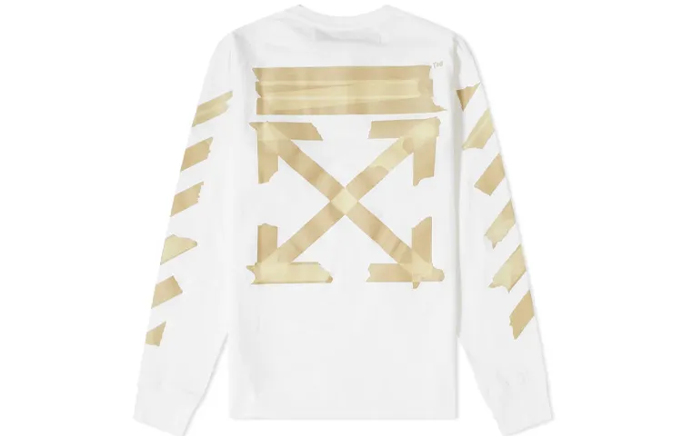 OFF WHITE Tape Longsleeve T Shirt