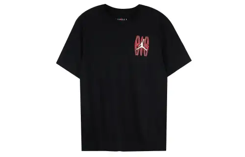 Jordan T Shirts Men's Crew Neck Moderate