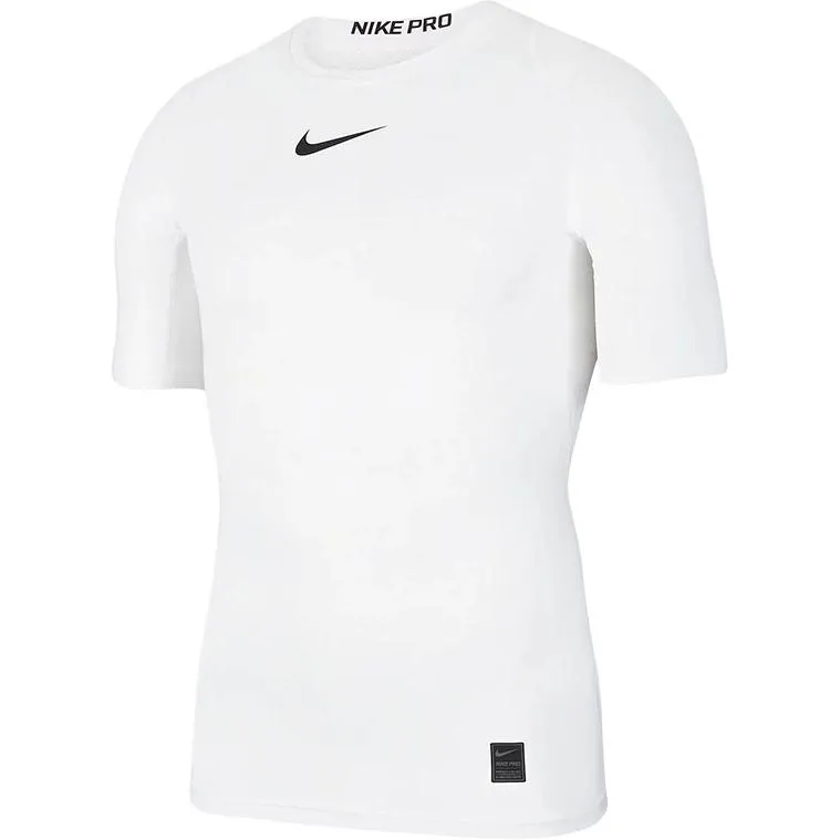 Nike T-Shirts Men's White Crew Neck Moderate
