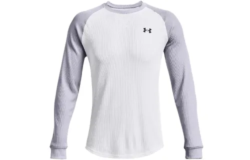 Under Armour Straight Fit Long Sleeved T Shirt Men's White