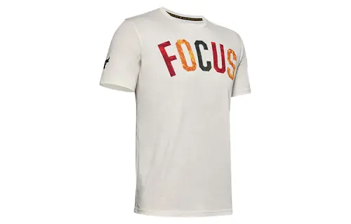 Under Armour Straight Fit T Shirt Men's White