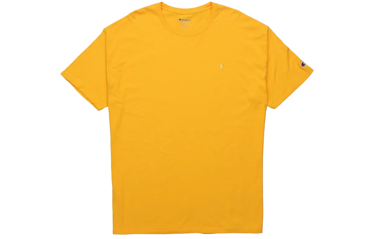 Champion T Shirt US Version Unisex Yellow