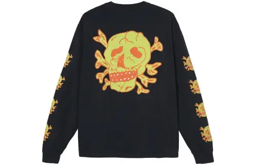 Stussy X OUR LEGACY T Shirts Men's Crew Neck Moderate Straight Fit