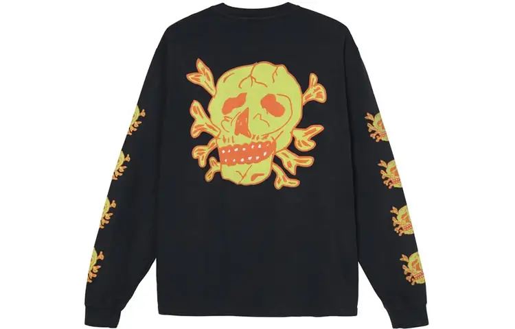 Stussy X OUR LEGACY T Shirts Men's Crew Neck Moderate Straight Fit