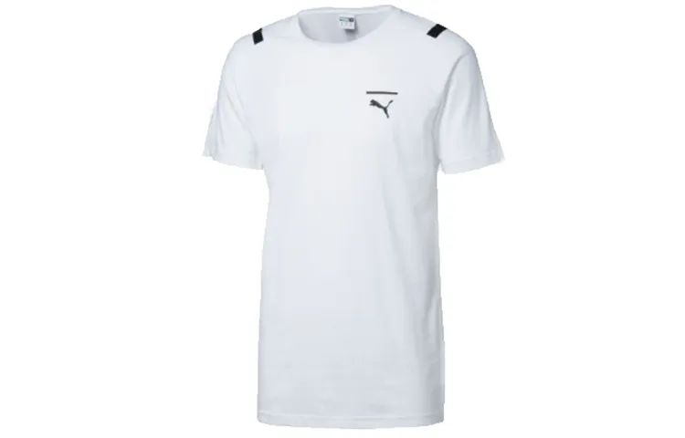 PUMA T-Shirts Men's Crew Neck Moderate Straight Fit