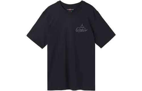 Jordan T Shirts Men's Crew Neck Moderate Straight Fit