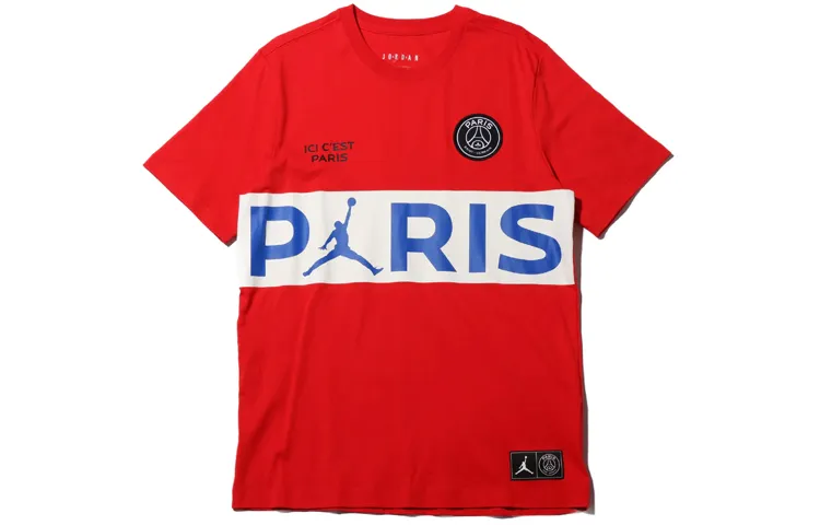 Jordan X Paris Saint Germain Wordmark Tee