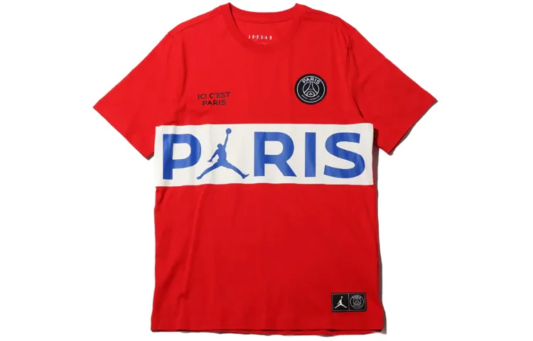 Jordan X Paris Saint Germain Wordmark Tee