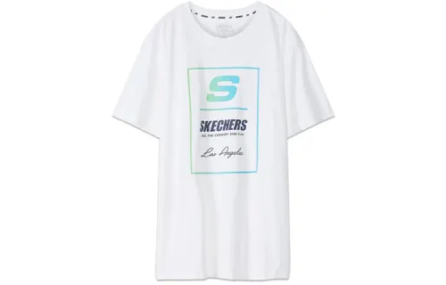 Skechers T Shirt Men's Bright White