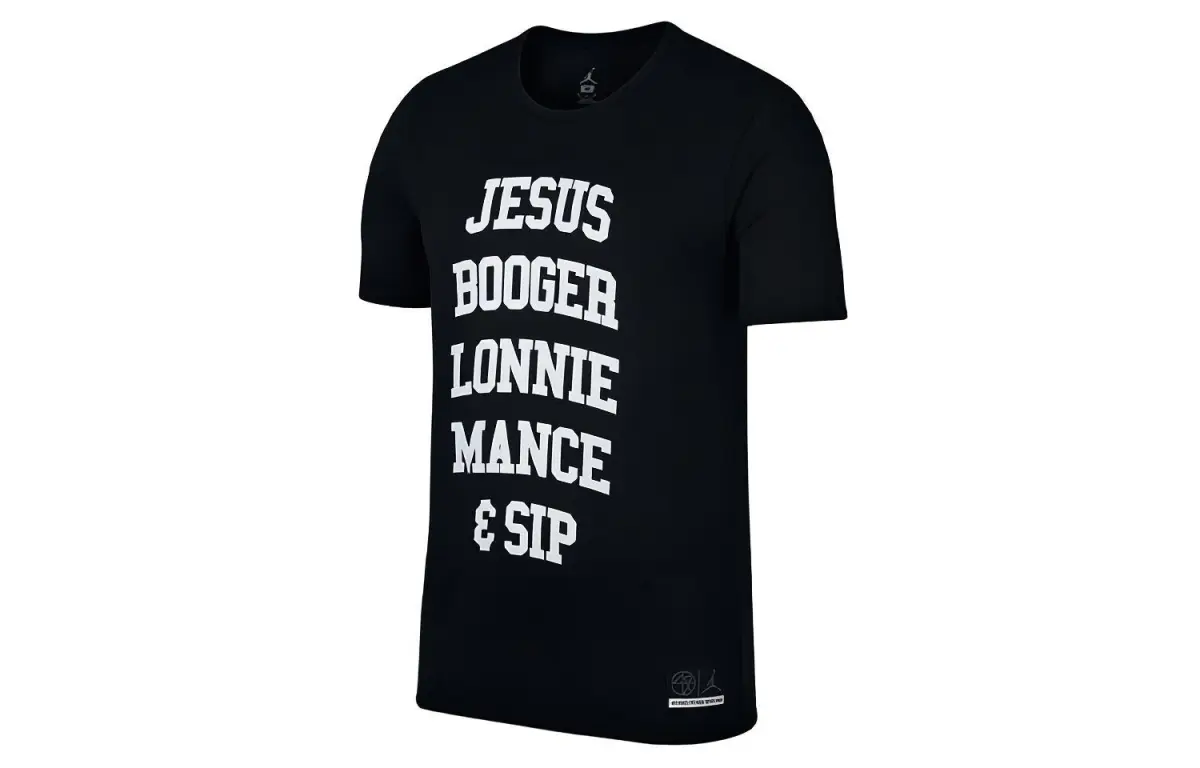 Jordan athletic print T-shirt