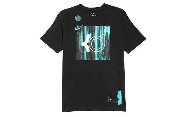 Nike T-Shirts Men's Crew Neck Moderate Straight Fit