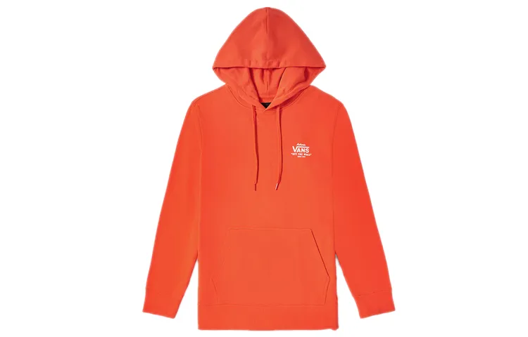 Vans Sweatshirts Unisex Orange Hooded (Non-detachable) Moderate