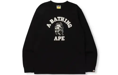 Bape City Camo College Online Exclusive L/S Tee FW21