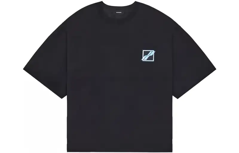 WE11DONE FW21 T Shirt Unisex Black