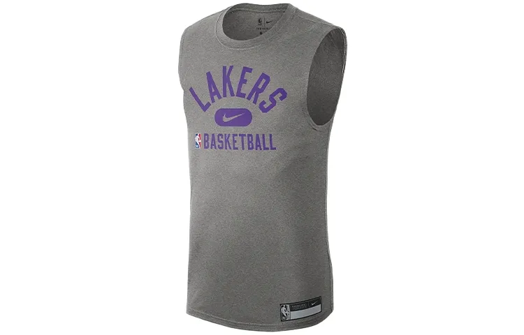 Nike T Shirt Lakers Team Men's Gray