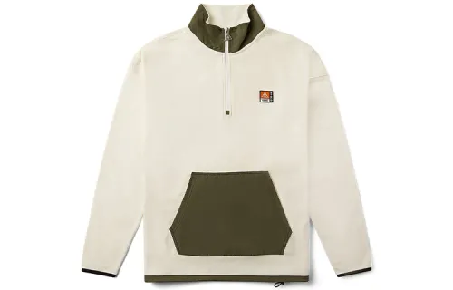 Vans Sweatshirts Unisex White Stand Collar Moderate Regular