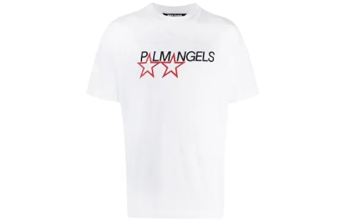 PALM ANGELS Racing Stars T shirt