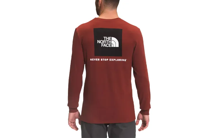 THE NORTH FACE T-Shirts Men's Red Crew Neck Moderate