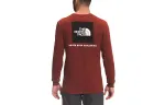 THE NORTH FACE Nse T Shirts Men's Red Crew Neck Moderate Straight Fit