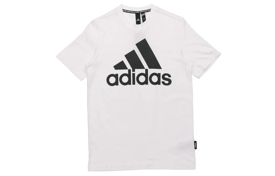 Adidas Set in Sleeve T Shirt Men's White