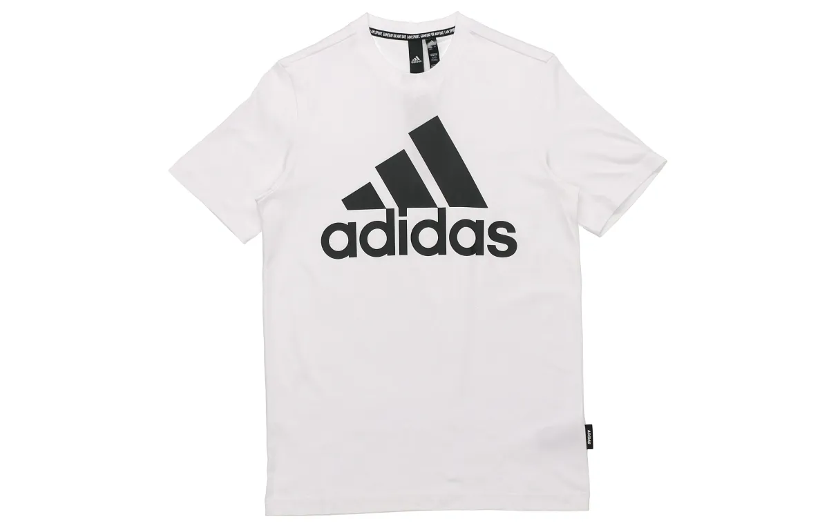 Adidas Set in Sleeve T Shirt Men's White