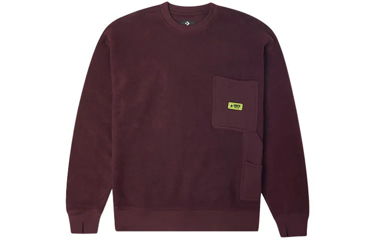Converse Sweatshirts Men's Umber Crew Neck Moderate Plus Size