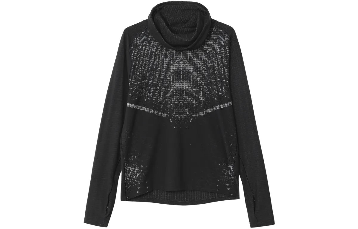 Nike Sweatshirts Men's Black Crew Neck Moderate Regular