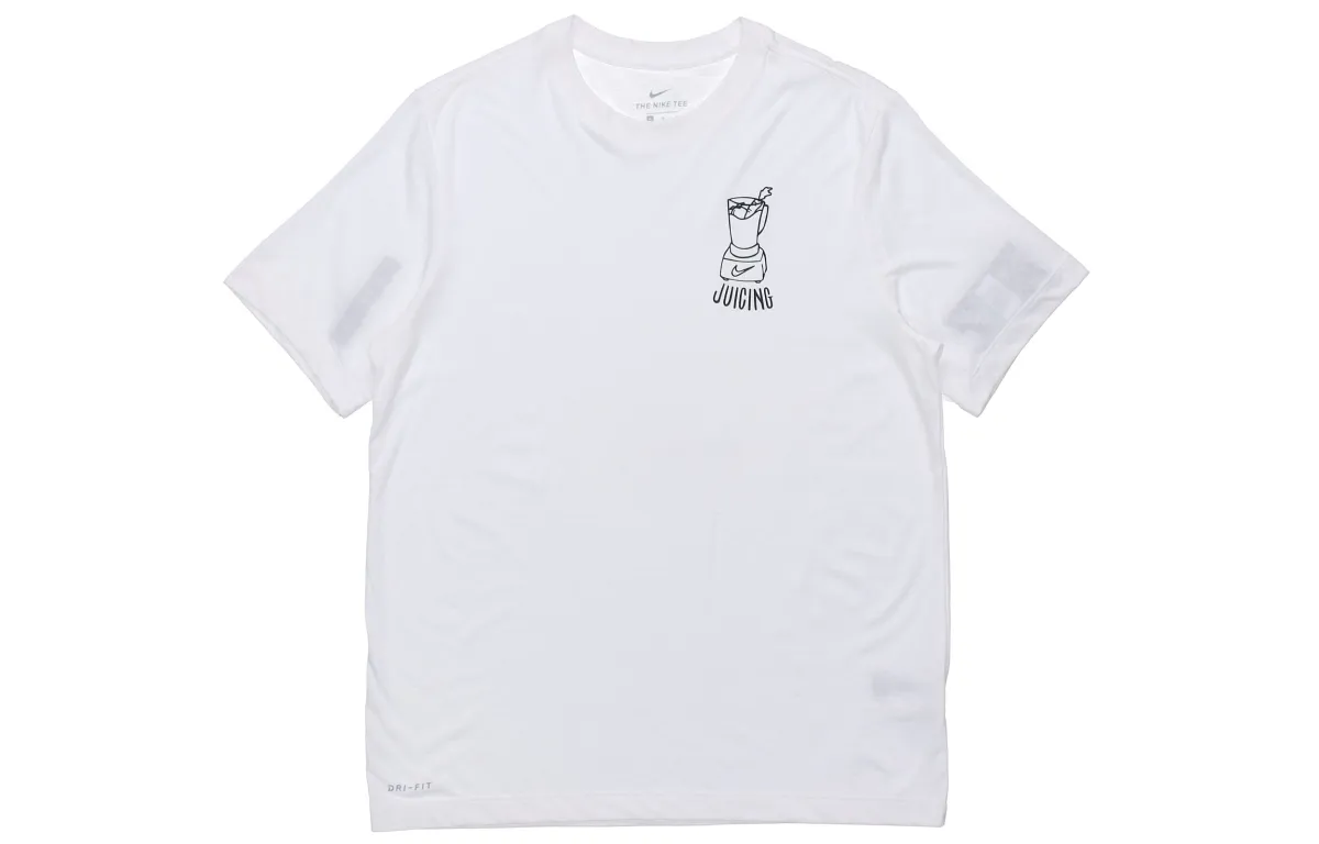 Nike Dri-Fit T-Shirts Men's Crew Neck Moderate Straight Fit