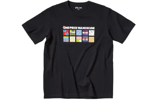 UNIQLO Straight Fit T Shirt Unisex Black