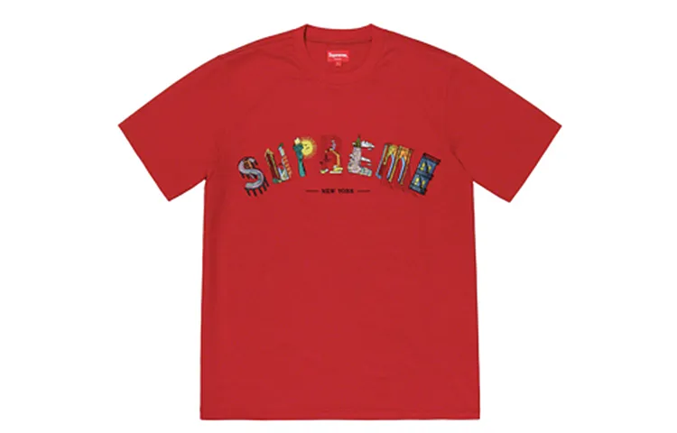 Supreme Letter Print T Shirt Unisex