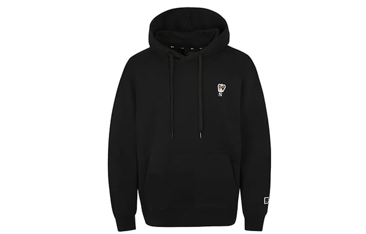 MLB Cartoon Series Sweatshirt Unisex Black