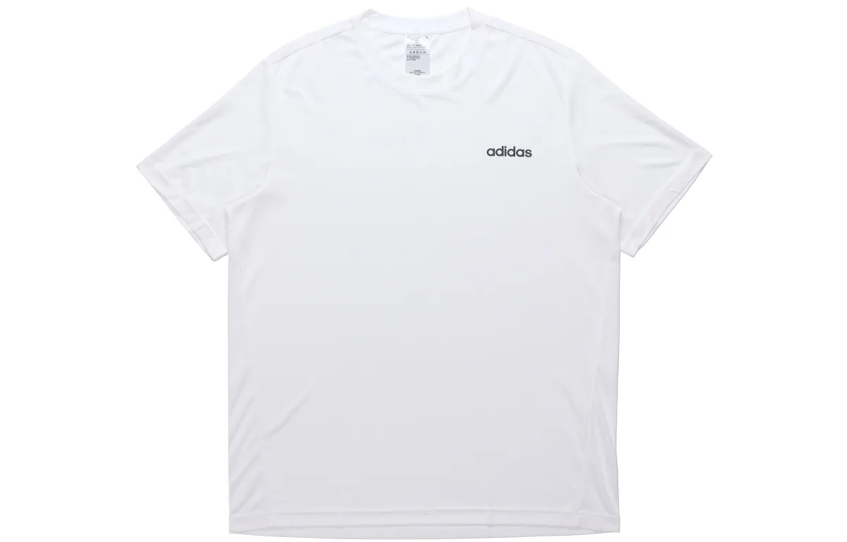 Adidas Set in Sleeve T Shirt Men's White