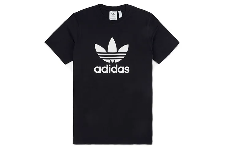 Adidas Originals Trefoil logo-print T-shirt