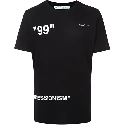 OFF WHITE Ice Man Graphic Print T Shirt