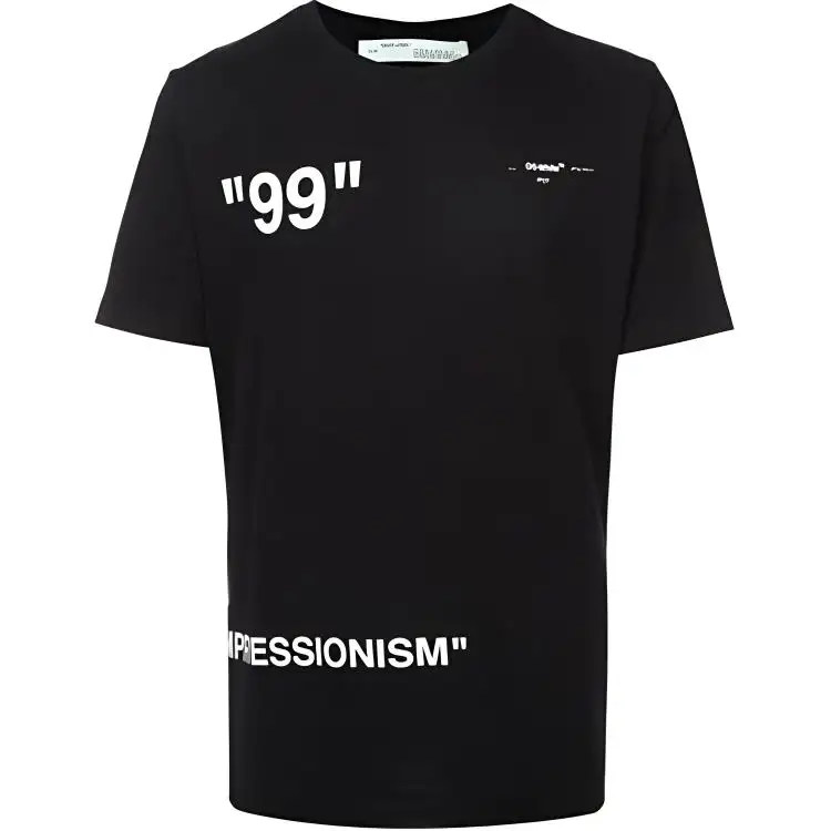 OFF WHITE Ice Man Graphic Print T Shirt