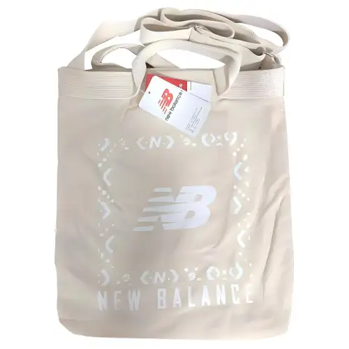 New Balance Fabric Shoulder Bag, Crossbody Bag, Handbag Regular Unisex White