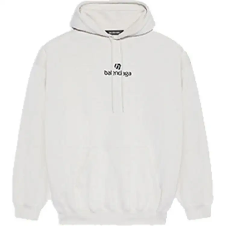 logo-embroidered hoodie