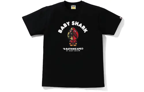 Bape Baby Milo Shark College Tee