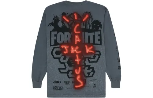 Travis Scott T Shirt Men's Gray